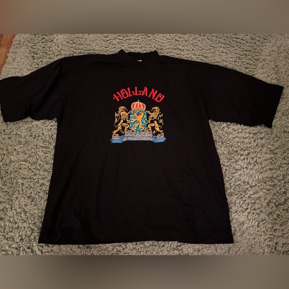 Men’s Vintage Embroidered Holland T Shirt Size XL - Picture 1 of 6